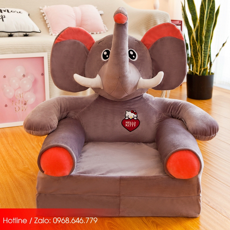 Ghế sofa bed thú bông hình con voi