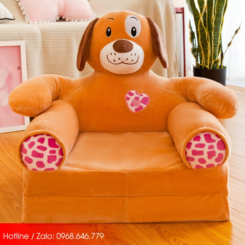 Ghế sofa bed thú bông hình con chó