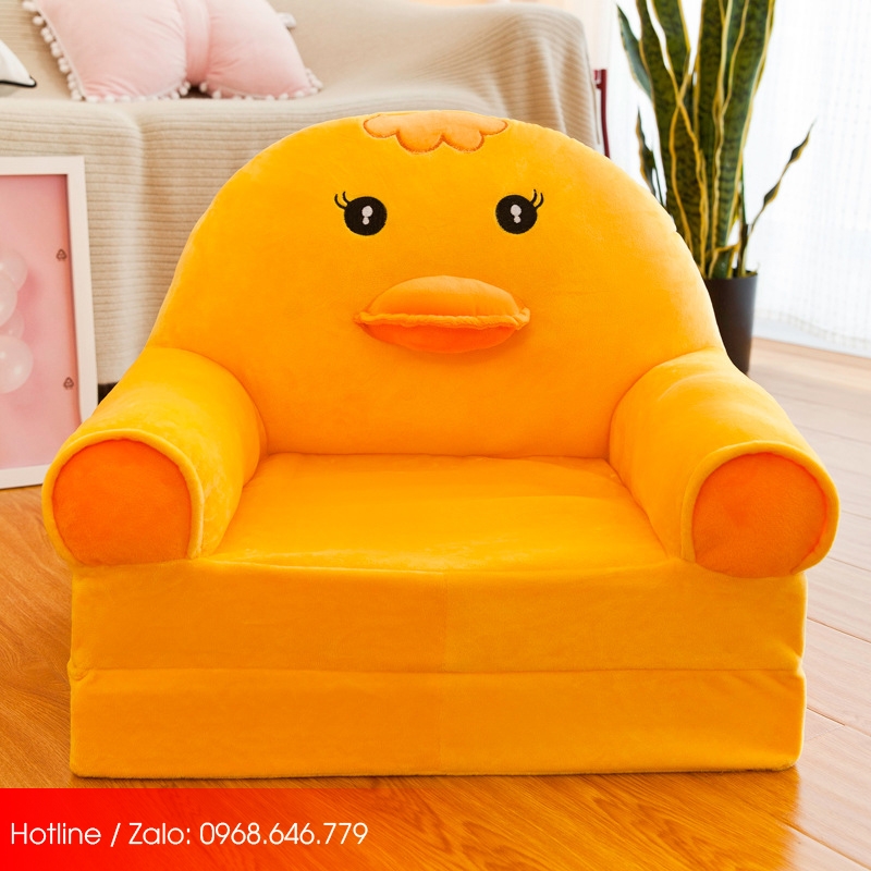 Ghế sofa bed thú bông hình con gà