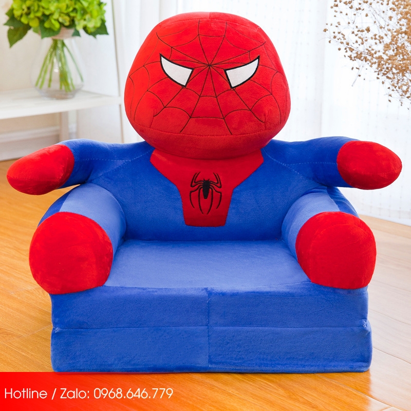 Ghế sofa bed thú bông hình người nhện